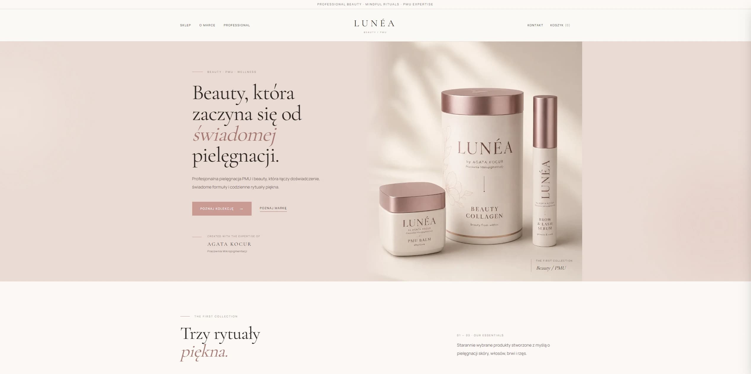 LUNÉA Beauty project preview